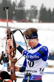 01.03.2024, Oslo, Norway (NOR): Campbell Wright (USA) - IBU World Cup Biathlon, individual men, Oslo (NOR). www.nordicfocus.com. © Manzoni/NordicFocus. Every downloaded picture is fee-liable.