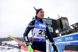 01.03.2024, Oslo, Norway (NOR): Lisa Vittozzi (ITA) - IBU World Cup Biathlon, individual women, Oslo (NOR). www.nordicfocus.com. © Manzoni/NordicFocus. Every downloaded picture is fee-liable.