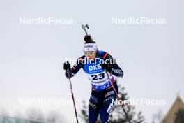01.03.2024, Oslo, Norway (NOR): Lou Jeanmonnot (FRA) - IBU World Cup Biathlon, individual women, Oslo (NOR). www.nordicfocus.com. © Manzoni/NordicFocus. Every downloaded picture is fee-liable.