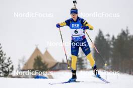 01.03.2024, Oslo, Norway (NOR): Mona Brorsson (SWE) - IBU World Cup Biathlon, individual women, Oslo (NOR). www.nordicfocus.com. © Manzoni/NordicFocus. Every downloaded picture is fee-liable.