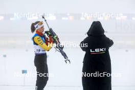 29.02.2024, Oslo, Norway (NOR): Eve Bouvard (BEL) - IBU World Cup Biathlon, individual women, Oslo (NOR). www.nordicfocus.com. © Manzoni/NordicFocus. Every downloaded picture is fee-liable.