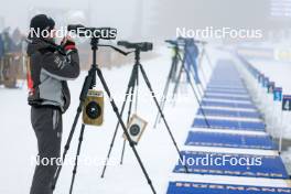 01.03.2024, Oslo, Norway (NOR): Jonne Kahkonen (FIN), coach Team Italy - IBU World Cup Biathlon, individual women, Oslo (NOR). www.nordicfocus.com. © Manzoni/NordicFocus. Every downloaded picture is fee-liable.