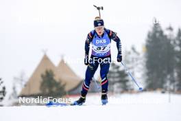 01.03.2024, Oslo, Norway (NOR): Sophie Chauveau (FRA) - IBU World Cup Biathlon, individual women, Oslo (NOR). www.nordicfocus.com. © Manzoni/NordicFocus. Every downloaded picture is fee-liable.