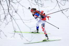 01.03.2024, Oslo, Norway (NOR): Anika Kozica (CRO) - IBU World Cup Biathlon, individual women, Oslo (NOR). www.nordicfocus.com. © Manzoni/NordicFocus. Every downloaded picture is fee-liable.