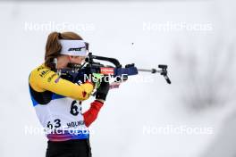 01.03.2024, Oslo, Norway (NOR): Eve Bouvard (BEL) - IBU World Cup Biathlon, individual women, Oslo (NOR). www.nordicfocus.com. © Manzoni/NordicFocus. Every downloaded picture is fee-liable.
