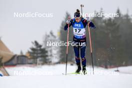 01.03.2024, Oslo, Norway (NOR): Justine Braisaz-Bouchet (FRA) - IBU World Cup Biathlon, individual women, Oslo (NOR). www.nordicfocus.com. © Manzoni/NordicFocus. Every downloaded picture is fee-liable.
