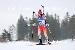 01.03.2024, Oslo, Norway (NOR): Elisa Gasparin (SUI) - IBU World Cup Biathlon, individual women, Oslo (NOR). www.nordicfocus.com. © Manzoni/NordicFocus. Every downloaded picture is fee-liable.