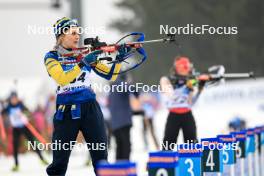 01.03.2024, Oslo, Norway (NOR): Stina Nilsson (SWE) - IBU World Cup Biathlon, individual women, Oslo (NOR). www.nordicfocus.com. © Manzoni/NordicFocus. Every downloaded picture is fee-liable.