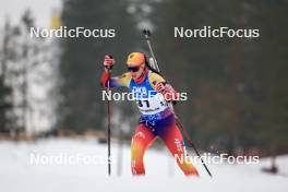 01.03.2024, Oslo, Norway (NOR): Alina Stremous (MDA) - IBU World Cup Biathlon, individual women, Oslo (NOR). www.nordicfocus.com. © Manzoni/NordicFocus. Every downloaded picture is fee-liable.