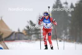 01.03.2024, Oslo, Norway (NOR): Lisa Theresa Hauser (AUT) - IBU World Cup Biathlon, individual women, Oslo (NOR). www.nordicfocus.com. © Manzoni/NordicFocus. Every downloaded picture is fee-liable.