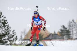 01.03.2024, Oslo, Norway (NOR): Lisa Theresa Hauser (AUT) - IBU World Cup Biathlon, individual women, Oslo (NOR). www.nordicfocus.com. © Manzoni/NordicFocus. Every downloaded picture is fee-liable.