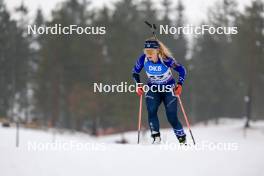 01.03.2024, Oslo, Norway (NOR): Chloe Levins (USA) - IBU World Cup Biathlon, individual women, Oslo (NOR). www.nordicfocus.com. © Manzoni/NordicFocus. Every downloaded picture is fee-liable.