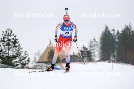 01.03.2024, Oslo, Norway (NOR): Amy Baserga (SUI) - IBU World Cup Biathlon, individual women, Oslo (NOR). www.nordicfocus.com. © Manzoni/NordicFocus. Every downloaded picture is fee-liable.