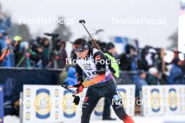 02.03.2024, Oslo, Norway (NOR): Justus Strelow (GER) - IBU World Cup Biathlon, mass men, Oslo (NOR). www.nordicfocus.com. © Manzoni/NordicFocus. Every downloaded picture is fee-liable.