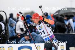 02.03.2024, Oslo, Norway (NOR): Philipp Nawrath (GER) - IBU World Cup Biathlon, mass men, Oslo (NOR). www.nordicfocus.com. © Manzoni/NordicFocus. Every downloaded picture is fee-liable.