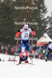 02.03.2024, Oslo, Norway (NOR): Michal Krcmar (CZE) - IBU World Cup Biathlon, mass men, Oslo (NOR). www.nordicfocus.com. © Manzoni/NordicFocus. Every downloaded picture is fee-liable.