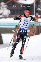 02.03.2024, Oslo, Norway (NOR): Philipp Horn (GER) - IBU World Cup Biathlon, mass men, Oslo (NOR). www.nordicfocus.com. © Manzoni/NordicFocus. Every downloaded picture is fee-liable.