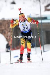 02.03.2024, Oslo, Norway (NOR): Florent Claude (BEL) - IBU World Cup Biathlon, mass men, Oslo (NOR). www.nordicfocus.com. © Manzoni/NordicFocus. Every downloaded picture is fee-liable.