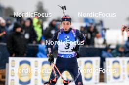 02.03.2024, Oslo, Norway (NOR): Lisa Vittozzi (ITA) - IBU World Cup Biathlon, mass women, Oslo (NOR). www.nordicfocus.com. © Manzoni/NordicFocus. Every downloaded picture is fee-liable.