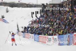02.03.2024, Oslo, Norway (NOR): Lena Haecki-Gross (SUI) - IBU World Cup Biathlon, mass women, Oslo (NOR). www.nordicfocus.com. © Manzoni/NordicFocus. Every downloaded picture is fee-liable.