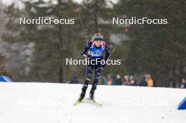 02.03.2024, Oslo, Norway (NOR): Hannah Auchentaller (ITA) - IBU World Cup Biathlon, mass women, Oslo (NOR). www.nordicfocus.com. © Manzoni/NordicFocus. Every downloaded picture is fee-liable.