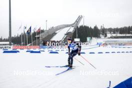 02.03.2024, Oslo, Norway (NOR): Lisa Vittozzi (ITA) - IBU World Cup Biathlon, mass women, Oslo (NOR). www.nordicfocus.com. © Manzoni/NordicFocus. Every downloaded picture is fee-liable.