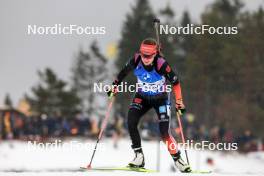 02.03.2024, Oslo, Norway (NOR): Janina Hettich-Walz (GER) - IBU World Cup Biathlon, mass women, Oslo (NOR). www.nordicfocus.com. © Manzoni/NordicFocus. Every downloaded picture is fee-liable.