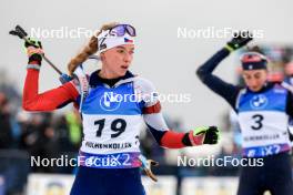 02.03.2024, Oslo, Norway (NOR): Marketa Davidova (CZE) - IBU World Cup Biathlon, mass women, Oslo (NOR). www.nordicfocus.com. © Manzoni/NordicFocus. Every downloaded picture is fee-liable.