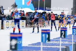 02.03.2024, Oslo, Norway (NOR): Marketa Davidova (CZE), Lisa Vittozzi (ITA), (l-r) - IBU World Cup Biathlon, mass women, Oslo (NOR). www.nordicfocus.com. © Manzoni/NordicFocus. Every downloaded picture is fee-liable.