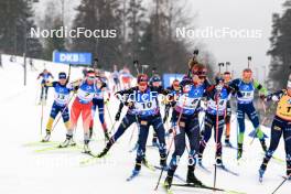 02.03.2024, Oslo, Norway (NOR): Juni Arnekleiv (NOR), Karoline Offigstad Knotten (NOR), (l-r) - IBU World Cup Biathlon, mass women, Oslo (NOR). www.nordicfocus.com. © Manzoni/NordicFocus. Every downloaded picture is fee-liable.