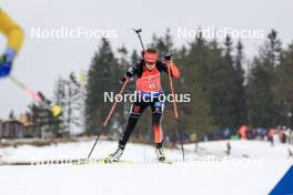 03.03.2024, Oslo, Norway (NOR): Janina Hettich-Walz (GER) - IBU World Cup Biathlon, mixed relay, Oslo (NOR). www.nordicfocus.com. © Manzoni/NordicFocus. Every downloaded picture is fee-liable.