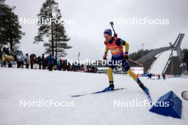 03.03.2024, Oslo, Norway (NOR): Jesper Nelin (SWE) - IBU World Cup Biathlon, mixed relay, Oslo (NOR). www.nordicfocus.com. © Manzoni/NordicFocus. Every downloaded picture is fee-liable.