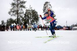 03.03.2024, Oslo, Norway (NOR): Chloe Levins (USA) - IBU World Cup Biathlon, mixed relay, Oslo (NOR). www.nordicfocus.com. © Manzoni/NordicFocus. Every downloaded picture is fee-liable.
