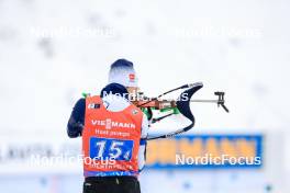 03.03.2024, Oslo, Norway (NOR): Tero Seppala (FIN) - IBU World Cup Biathlon, mixed relay, Oslo (NOR). www.nordicfocus.com. © Manzoni/NordicFocus. Every downloaded picture is fee-liable.