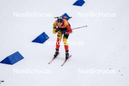 03.03.2024, Oslo, Norway (NOR): Maya Cloetens (BEL) - IBU World Cup Biathlon, mixed relay, Oslo (NOR). www.nordicfocus.com. © Manzoni/NordicFocus. Every downloaded picture is fee-liable.