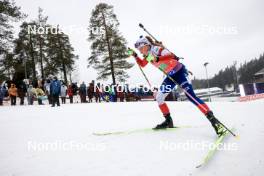03.03.2024, Oslo, Norway (NOR): Marketa Davidova (CZE) - IBU World Cup Biathlon, mixed relay, Oslo (NOR). www.nordicfocus.com. © Manzoni/NordicFocus. Every downloaded picture is fee-liable.