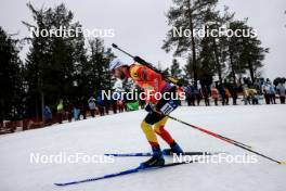 03.03.2024, Oslo, Norway (NOR): Cesar Beauvais (BEL) - IBU World Cup Biathlon, mixed relay, Oslo (NOR). www.nordicfocus.com. © Manzoni/NordicFocus. Every downloaded picture is fee-liable.