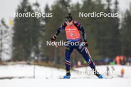 03.03.2024, Oslo, Norway (NOR): Julia Simon (FRA) - IBU World Cup Biathlon, mixed relay, Oslo (NOR). www.nordicfocus.com. © Manzoni/NordicFocus. Every downloaded picture is fee-liable.