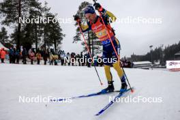 03.03.2024, Oslo, Norway (NOR): Jesper Nelin (SWE) - IBU World Cup Biathlon, mixed relay, Oslo (NOR). www.nordicfocus.com. © Manzoni/NordicFocus. Every downloaded picture is fee-liable.