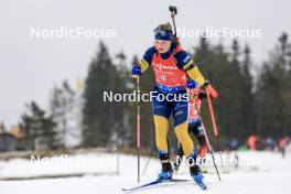 03.03.2024, Oslo, Norway (NOR): Mona Brorsson (SWE) - IBU World Cup Biathlon, mixed relay, Oslo (NOR). www.nordicfocus.com. © Manzoni/NordicFocus. Every downloaded picture is fee-liable.
