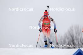 03.03.2024, Oslo, Norway (NOR): Aita Gasparin (SUI) - IBU World Cup Biathlon, mixed relay, Oslo (NOR). www.nordicfocus.com. © Manzoni/NordicFocus. Every downloaded picture is fee-liable.