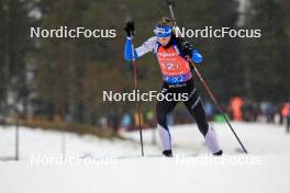 03.03.2024, Oslo, Norway (NOR): Susan Kuelm (EST) - IBU World Cup Biathlon, mixed relay, Oslo (NOR). www.nordicfocus.com. © Manzoni/NordicFocus. Every downloaded picture is fee-liable.