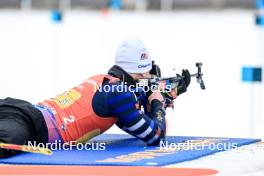 03.03.2024, Oslo, Norway (NOR): Fabien Claude (FRA) - IBU World Cup Biathlon, mixed relay, Oslo (NOR). www.nordicfocus.com. © Manzoni/NordicFocus. Every downloaded picture is fee-liable.