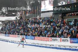 03.03.2024, Oslo, Norway (NOR): Lora Hristova (BUL) - IBU World Cup Biathlon, mixed relay, Oslo (NOR). www.nordicfocus.com. © Manzoni/NordicFocus. Every downloaded picture is fee-liable.