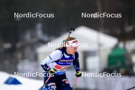 03.03.2024, Oslo, Norway (NOR): Suvi Minkkinen (FIN) - IBU World Cup Biathlon, single mixed relay, Oslo (NOR). www.nordicfocus.com. © Manzoni/NordicFocus. Every downloaded picture is fee-liable.