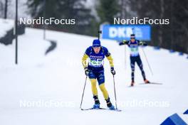 03.03.2024, Oslo, Norway (NOR): Sebastian Samuelsson (SWE) - IBU World Cup Biathlon, single mixed relay, Oslo (NOR). www.nordicfocus.com. © Manzoni/NordicFocus. Every downloaded picture is fee-liable.
