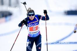 03.03.2024, Oslo, Norway (NOR): Samuela Comola (ITA) - IBU World Cup Biathlon, single mixed relay, Oslo (NOR). www.nordicfocus.com. © Manzoni/NordicFocus. Every downloaded picture is fee-liable.