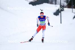 03.03.2024, Oslo, Norway (NOR): Timofei Lapshin (KOR) - IBU World Cup Biathlon, single mixed relay, Oslo (NOR). www.nordicfocus.com. © Manzoni/NordicFocus. Every downloaded picture is fee-liable.