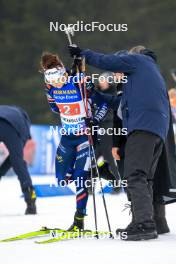 03.03.2024, Oslo, Norway (NOR): Lou Jeanmonnot (FRA) - IBU World Cup Biathlon, single mixed relay, Oslo (NOR). www.nordicfocus.com. © Manzoni/NordicFocus. Every downloaded picture is fee-liable.