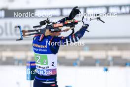 03.03.2024, Oslo, Norway (NOR): Emilien Jacquelin (FRA) - IBU World Cup Biathlon, single mixed relay, Oslo (NOR). www.nordicfocus.com. © Manzoni/NordicFocus. Every downloaded picture is fee-liable.